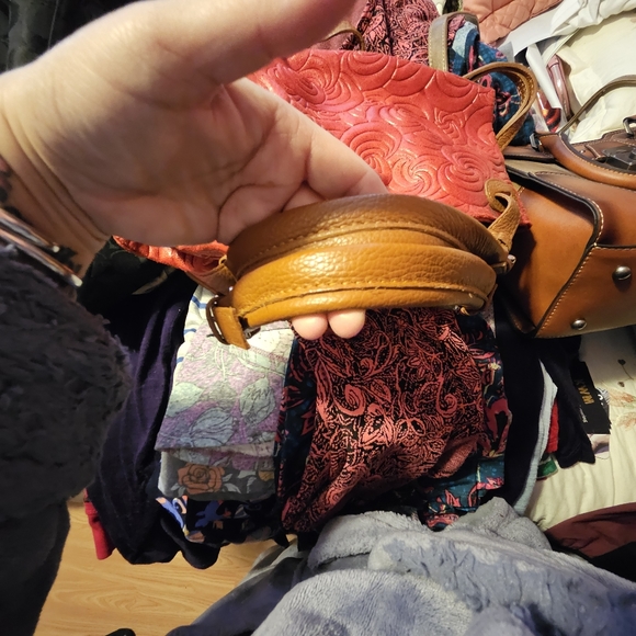 Real Leather Satchel - Picture 5 of 5